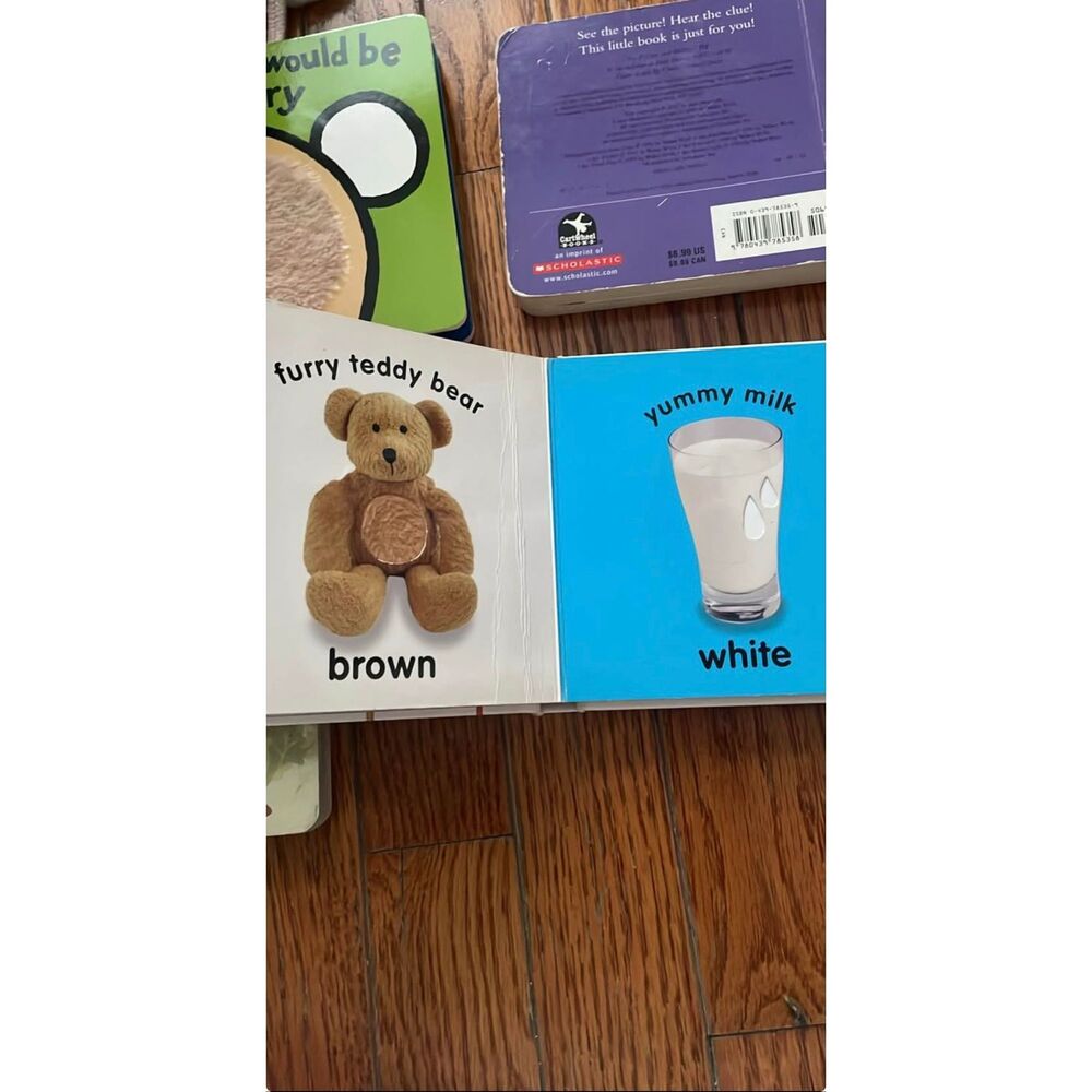 Set of 4 Adorable mini baby and toddler books for learning I spy ,Benjamin bunny - Picture 4 of 13